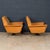 Vintage Italian Lounge Chairs in Ochre Velvet, 1960, Set of 2 For Sale - Image 6 of 18