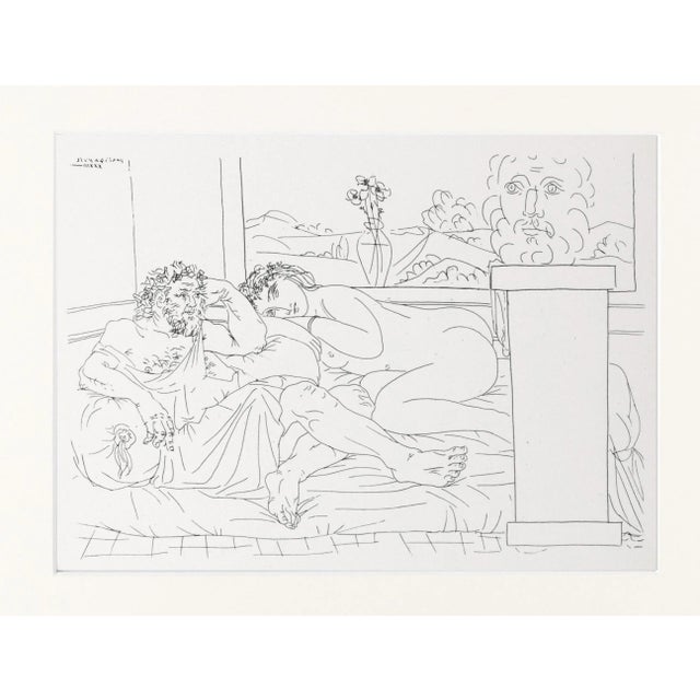 Abstract Vintage Pablo Picasso Vollard Suite Print 1956 For Sale - Image 3 of 5