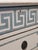 Early 20th Century Antique English Pine Painted Dresser Chest of Drawers With Greek Key Motif For Sale - Image 5 of 18