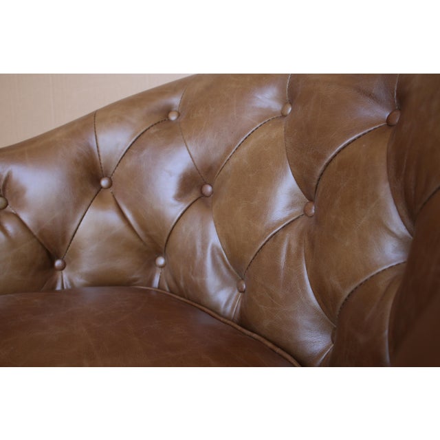 Animal Skin Candace Armchair Mexico Brown For Sale - Image 7 of 8