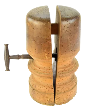 Milliners Wooden Hat Stretcher, 1890s