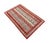 Art Deco 2'11" X 4'10" Small Hand Knotted Geometric Persian Afshari Design Rug (3' X 5') For Sale - Image 3 of 11