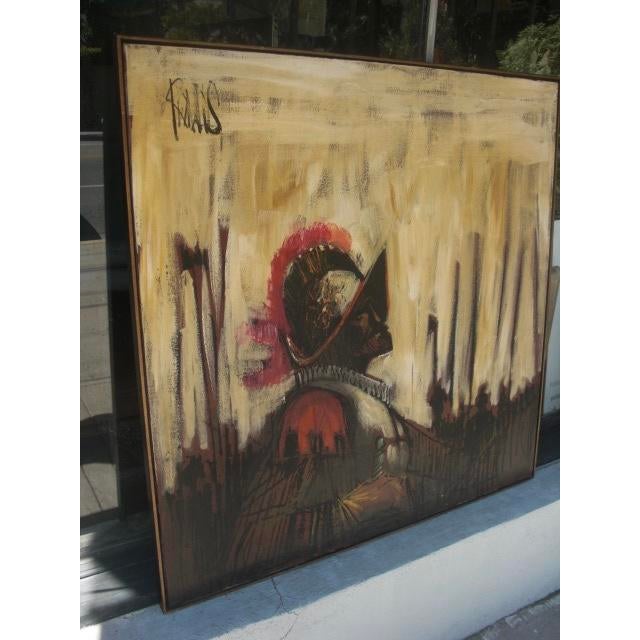 Lee Reynolds Mid 20th Century Mid Century Modern "Conquistador" by Lee Reynolds, Framed For Sale - Image 4 of 10