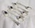 Antique Victorian English Sterling Silver Teaspoons, 1896, Set of 6 For Sale - Image 4 of 18