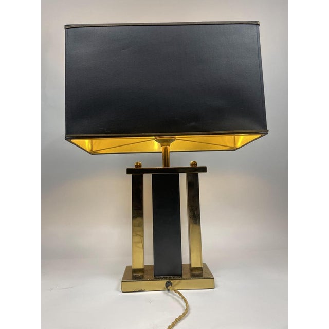 Golden Lamp in Brass, 1960s For Sale - Image 9 of 16