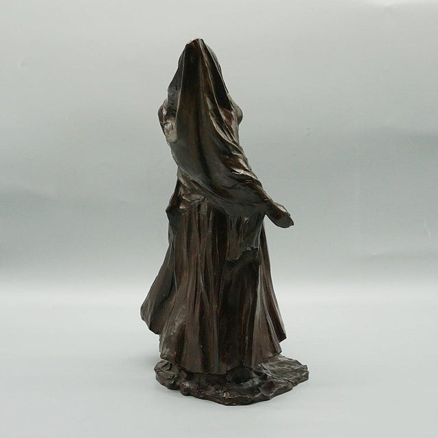 Belgian Bronze Dancer Figurine, Early 20th Century For Sale - Image 6 of 15