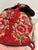 Red Antique Chinese Silk & Cotton Embroidered Child’s Miao Hat, Baby Cap For Sale - Image 8 of 12