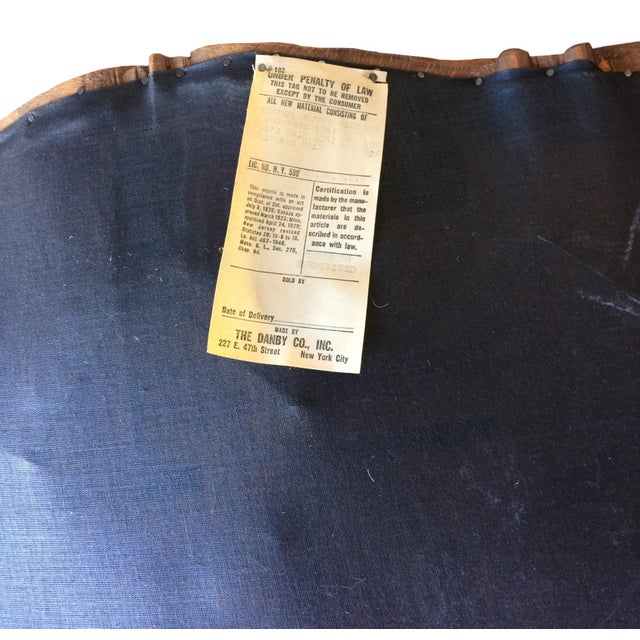 1960s Louis XV Style Leather Armchair For Sale - Image 9 of 9