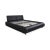 Joop! Swing Leather Bed Black Double Bed For Sale - Image 4 of 17
