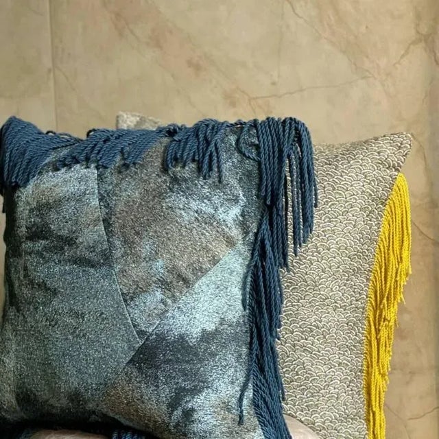 Barney Cushion by Sohil Design For Sale - Image 4 of 7