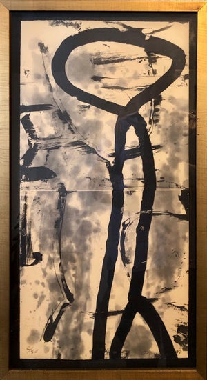 Hugh O'Donnell, Lacuna, Abstract Expressionist Color Etching from Graphicstudio, Hugh O'Donnell, 1993