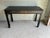 Black Vintage Hollywood Regency Style 1 Drawer Console Table by Lloyd Buxton For Sale - Image 8 of 11
