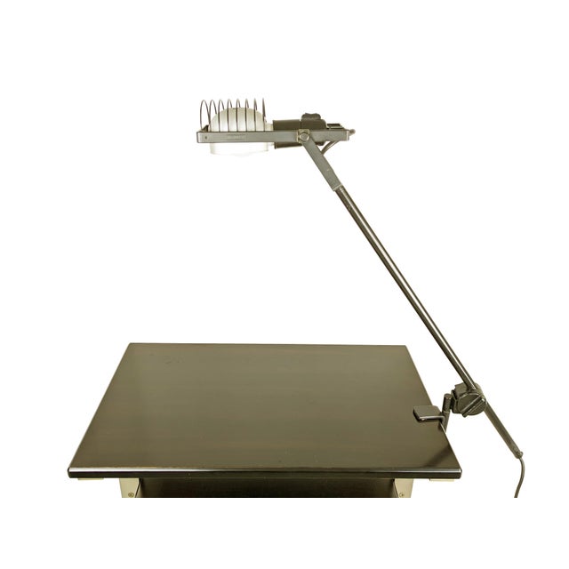 Aluminum & Black Metal Sintesi Table Lamp by Ernesto Gismondi for Artemide, 1970s For Sale - Image 16 of 16