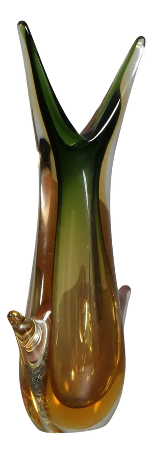 Vintage Italian Murano Glass Vase by Flavio Poli for Seguso, 1960s