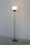 - Floor lamp manufactured by Lumi Milano, Italy 1960s - Made of cast iron with painted aluminum, brass, and satined opal...
