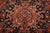 Heriz Rug 8’1” X 11’3” Red Wool Vintage Traditional Hand-Knotted Carpet For Sale In Philadelphia - Image 6 of 15