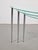 Mid-Century Modern Triangular Nesting Tables in Glass and Metal, 1970s, Set of 3 For Sale - Image 3 of 13