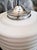 Metal Art Deco Pendant Light in Opaline Glass, 1920s For Sale - Image 7 of 11