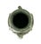 Vintage Asian Pottery Elephant Vase / Pot / Vessel in a Matte Green Glaze For Sale In Dallas - Image 6 of 7