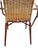 Brown Stitched Leather and Rattan Armchairs by Jacques Adnet, 1950s, Set of 2 For Sale - Image 8 of 10