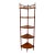English Traditional Faux Bamboo Five-Tier Corner Étagère For Sale