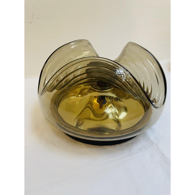Wave Wall Lamp from Peill and Putzler, 1970s For Sale - Image 5 of 8