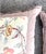 Pair of Custom Made Linen and Silk Pillows, Newly Made, Chinoiserie Pattern For Sale In Los Angeles - Image 6 of 6