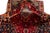 Red Hand-Knotted Shiraz Ghashghai Rug For Sale - Image 8 of 10