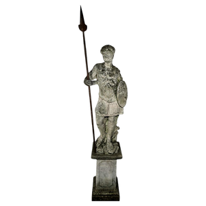 Large 19th Century Italian Limestone Statue, 1890s