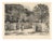Raphaël Drouart, Luxembourg Gardens, 1920s, Etching For Sale