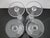 Lalique France Crystal Ange Angel Wing Fluted Champagne Glass Set of 4 For Sale - Image 13 of 14
