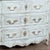 19th Century Swedish Rococo Three-Drawer Chest in Blue Painted Finish For Sale - Image 15 of 16