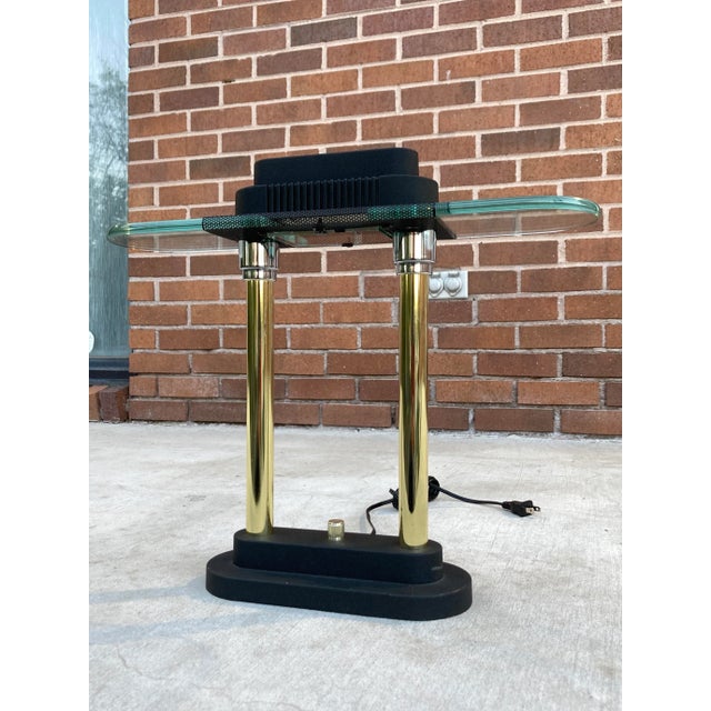 Postmodern Memphis Style Desk Lamp Robert Sonneman for Kovacs For Sale - Image 3 of 13