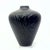 Mid-Century Modern Large Matte Black Ceramic Vase With Relief Crane Motif by Haeger No. 7105 For Sale - Image 3 of 11