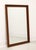Brown Henkel Harris 125 24 Solid Wild Black Cherry Rectangular Dresser / Wall Mirror For Sale - Image 8 of 8