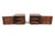 Mid-Century Modern Mid 20th Century Pair of John Kapel Nightstands in Walnut, Attributed For Sale - Image 3 of 8