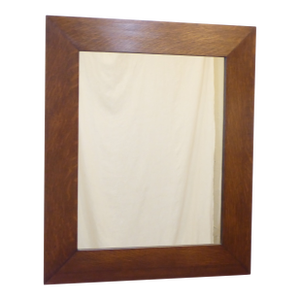 Vintage Modern Oak Mirror