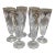Celebration Champagne Flutes by Libbey -Set of 6 For Sale