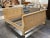 Traditional Queen Size Macys Pine Wood Sleigh Bed For Sale - Image 3 of 12