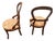 Vintage Upholstered Chair (Set of 2) For Sale