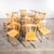 Farmhouse French Blonde Dining Chairs, 1950s, Set of 12 For Sale - Image 4 of 9