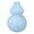 Jonathan Adler Baby Blue Ceramic Gourd Vase For Sale