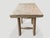 2010s Andrianna Shamaris Bleached Teak Wood Hand Carved Stool or Side Table For Sale - Image 5 of 5