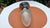 Pre-war brass nickel-plated ceiling lamp, dimensions: height 23 cm, ceiling diameter 12.3 cm. European Plug (up to...