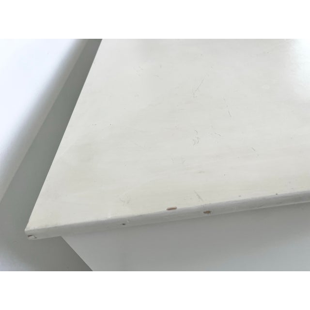 White Vintage Ficks Reed 72" Rattan Chest of Drawers For Sale - Image 8 of 10