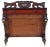 Wood 19th Century Mahogany Canterbury Magazine Rack For Sale - Image 7 of 8