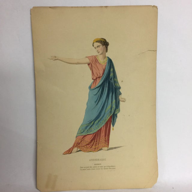 Antique French Andromaque Engraving For Sale In New York - Image 6 of 6