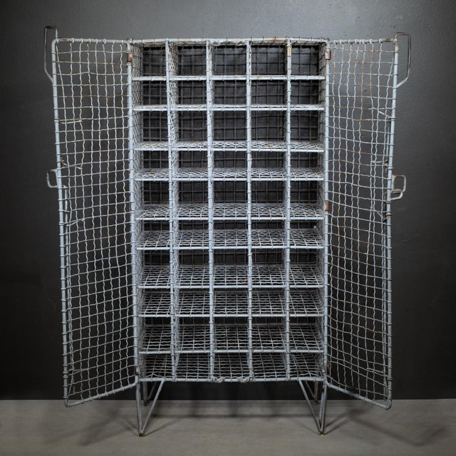 French Antique 50 Bottle French Wine Cage c.1930-1940 For Sale - Image 3 of 12