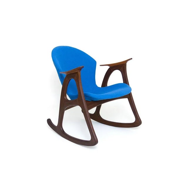 Danish Rocking Chair Design by Aage Christiansen for Erhardsen & Andersen For Sale - Image 10 of 10