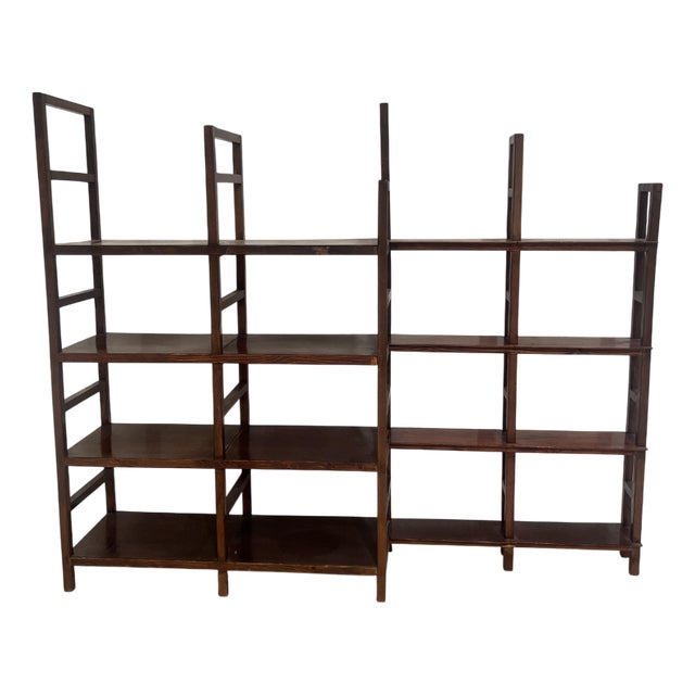 Vintage Teak Bookcase, 1950s For Sale